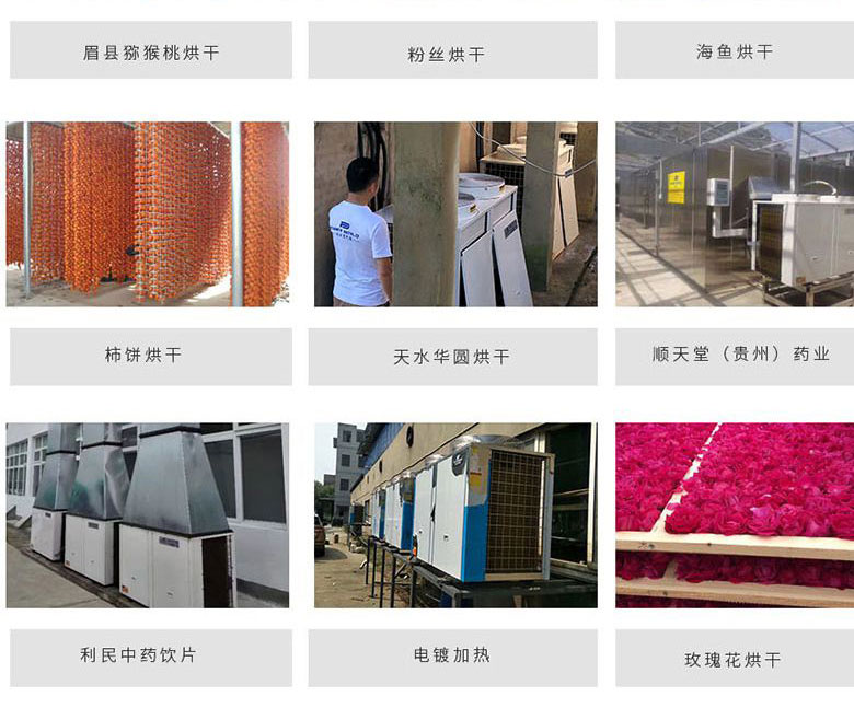 农产品类热泵烘干机组.